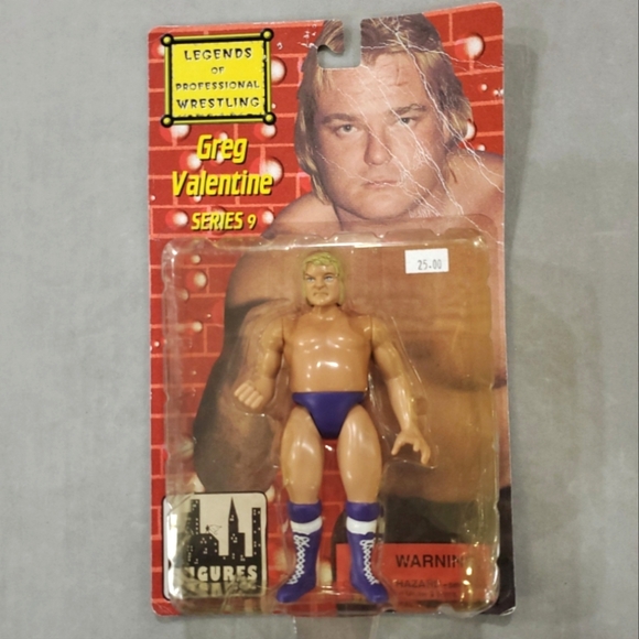 Figures Toy Company Legends of Professional Wrestling series 9 Greg Valentine - Picture 1 of 7